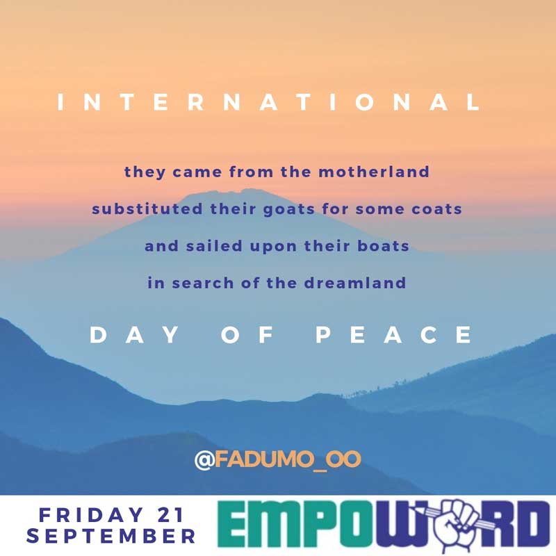 Instapoetry - International Day of Peace
